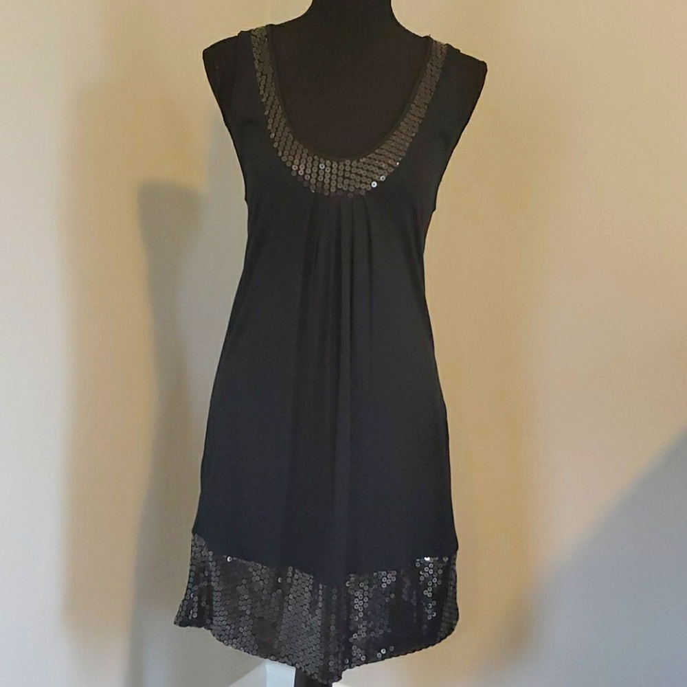 Express Black Shift Dress